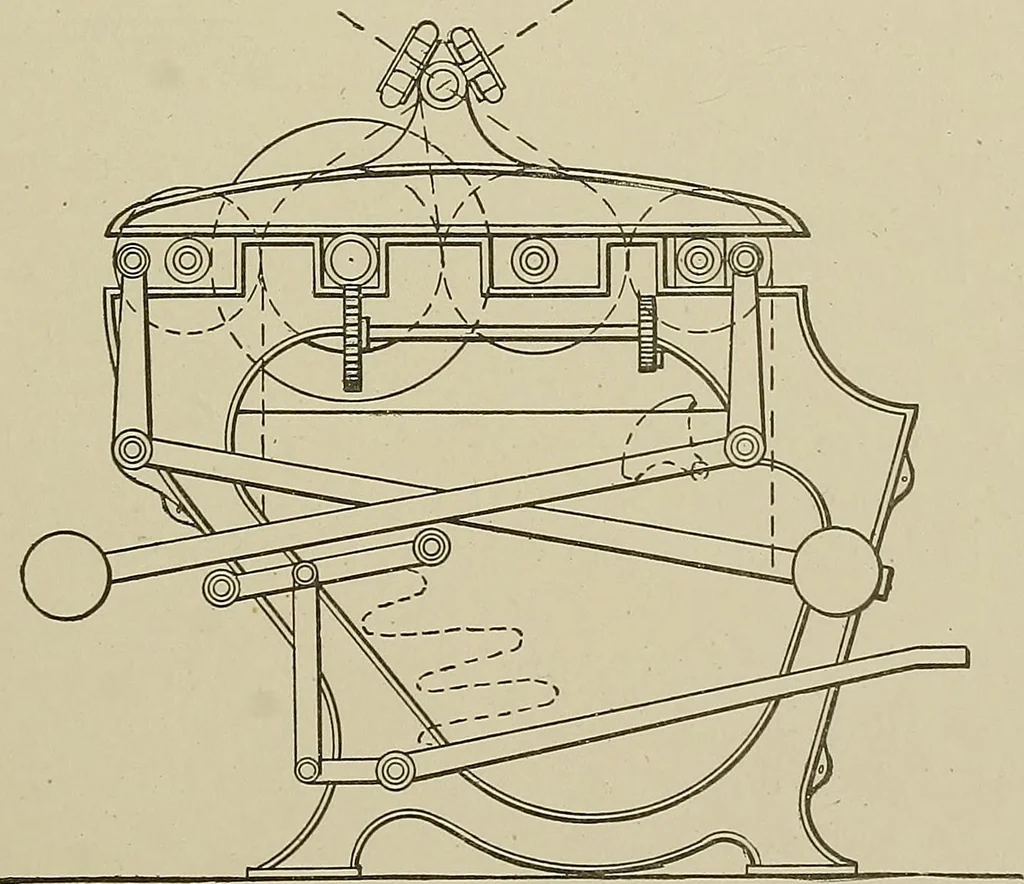 An illustration from Cyclopedia of textile work : a general reference library on cotton, woolen and worsted yarn manufacture, weaving, designing, chemistry and dyeing, finishing, knitting, and allied subjects, 1911, leaf 91