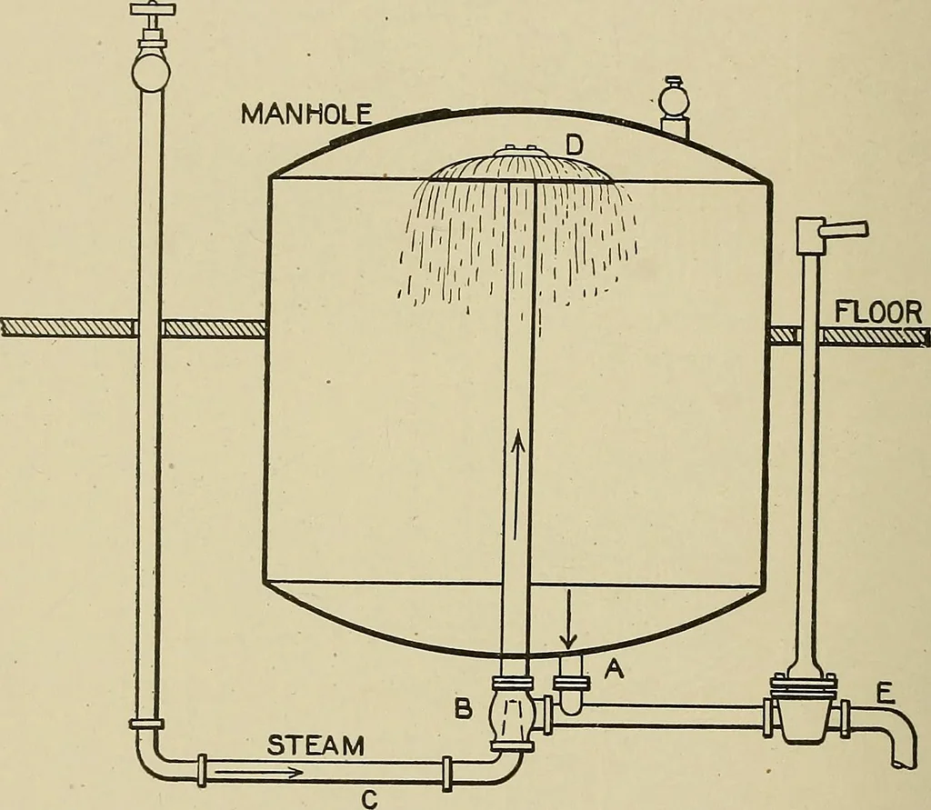 An illustration from Cyclopedia of textile work : a general reference library on cotton, woolen and worsted yarn manufacture, weaving, designing, chemistry and dyeing, finishing, knitting, and allied subjects, 1911, leaf 94