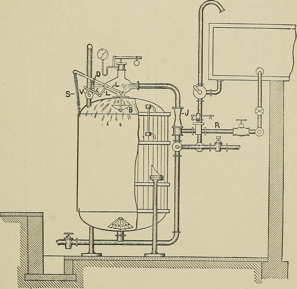 An illustration from Cyclopedia of textile work : a general reference library on cotton, woolen and worsted yarn manufacture, weaving, designing, chemistry and dyeing, finishing, knitting, and allied subjects, 1911, leaf 99