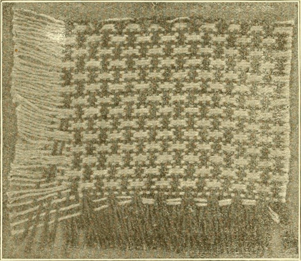 An illustration from Cyclopedia of textile work : a general reference library on cotton, woollen and worsted yarn manufacture, weaving, designing, chemistry and dyeing, finishing, knitting, and allied subjects, 1907, leaf 340
