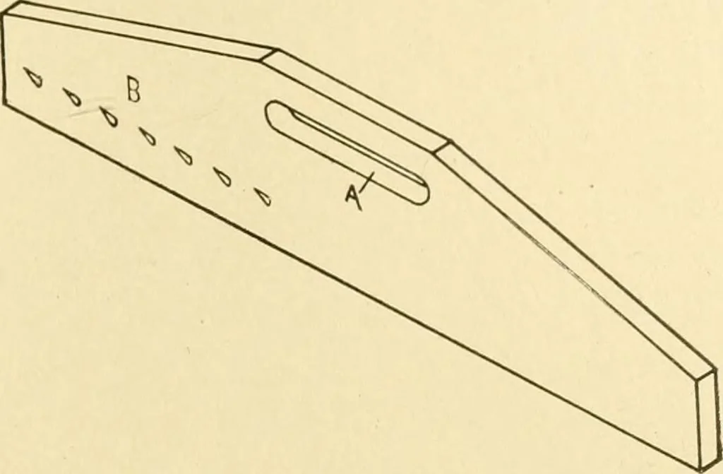 An illustration from Cyclopedia of textile work : a general reference library on cotton, woollen and worsted yarn manufacture, weaving, designing, chemistry and dyeing, finishing, knitting, and allied subjects, 1907, leaf 134