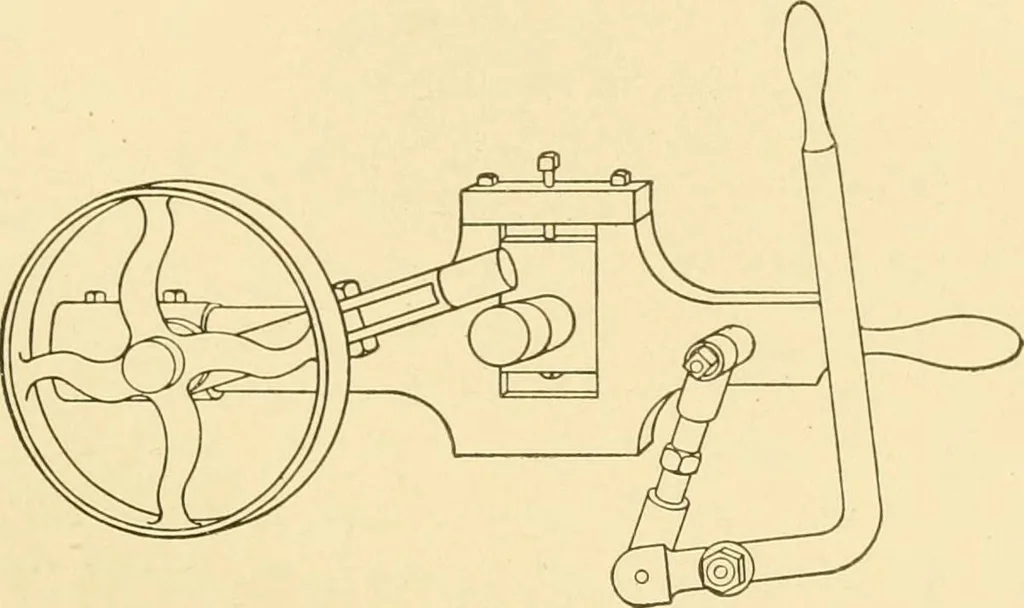 An illustration from Cyclopedia of textile work : a general reference library on cotton, woollen and worsted yarn manufacture, weaving, designing, chemistry and dyeing, finishing, knitting, and allied subjects, 1907, leaf 172