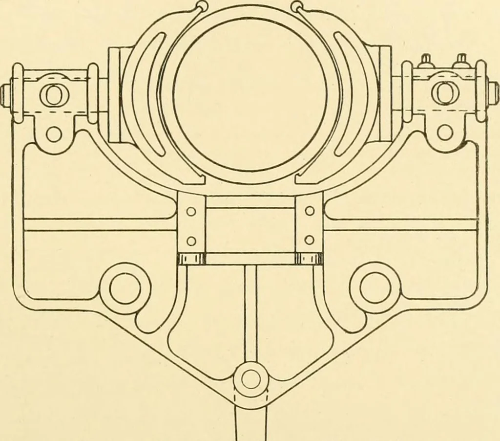 An illustration from Cyclopedia of textile work : a general reference library on cotton, woollen and worsted yarn manufacture, weaving, designing, chemistry and dyeing, finishing, knitting, and allied subjects, 1907, leaf 204