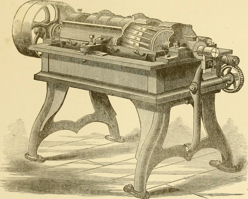 An illustration from Cyclopedia of textile work : a general reference library on cotton, woollen and worsted yarn manufacture, weaving, designing, chemistry and dyeing, finishing, knitting, and allied subjects, 1907, leaf 292