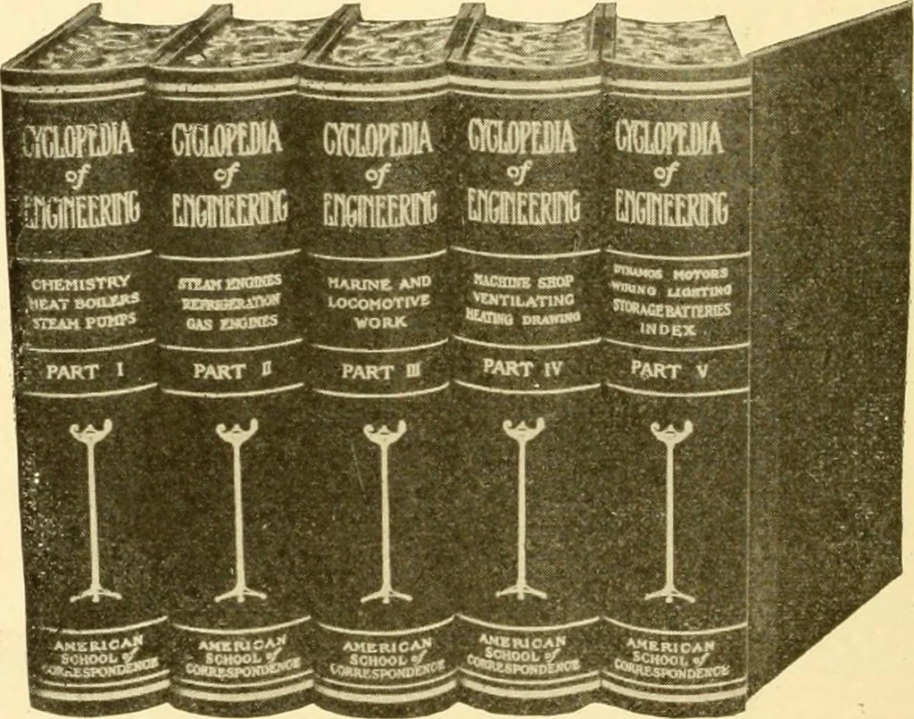 An illustration from Cyclopedia of textile work : a general reference library on cotton, woollen and worsted yarn manufacture, weaving, designing, chemistry and dyeing, finishing, knitting, and allied subjects, 1907, leaf 369