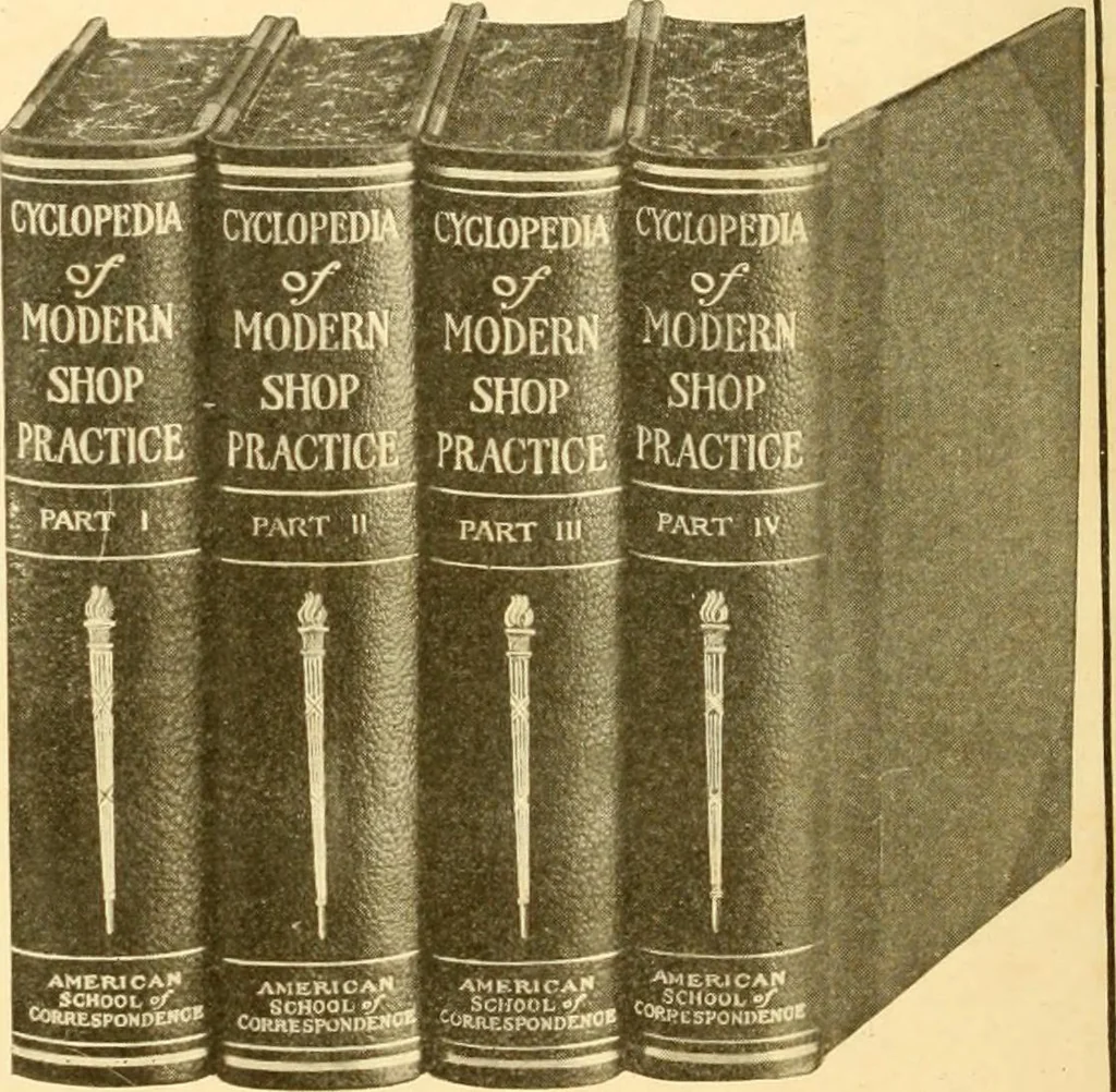 An illustration from Cyclopedia of textile work : a general reference library on cotton, woollen and worsted yarn manufacture, weaving, designing, chemistry and dyeing, finishing, knitting, and allied subjects, 1907, leaf 371