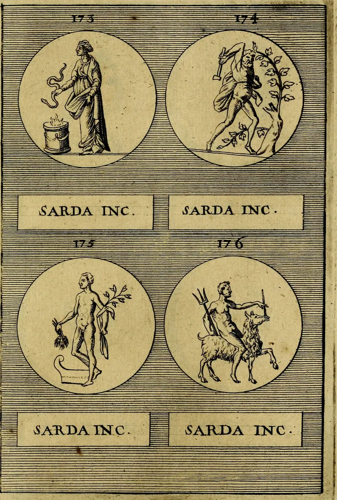 An illustration from Dactyliothecae, seu Annulorum sigillarium quorum priscos tam Graecos quam Romanos usus, ex ferro, aere, argento & auro promptuarii ... Collectis aliunde & ineditis & editis annulorum figuris auctior;, 1695, leaf 454