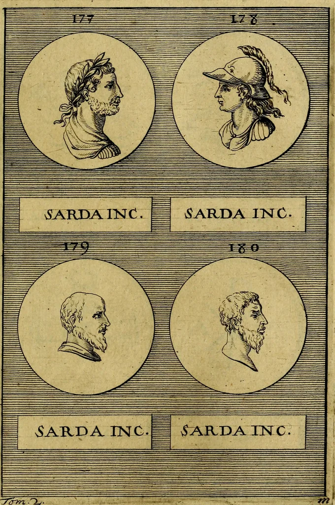 An illustration from Dactyliothecae, seu Annulorum sigillarium quorum priscos tam Graecos quam Romanos usus, ex ferro, aere, argento & auro promptuarii ... Collectis aliunde & ineditis & editis annulorum figuris auctior;, 1695, leaf 456