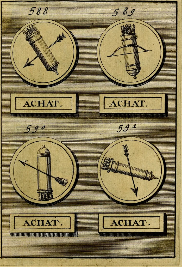 An illustration from Dactyliothecae, seu Annulorum sigillarium quorum priscos tam Graecos quam Romanos usus, ex ferro, aere, argento & auro promptuarii ... Collectis aliunde & ineditis & editis annulorum figuris auctior;, 1695, leaf 666