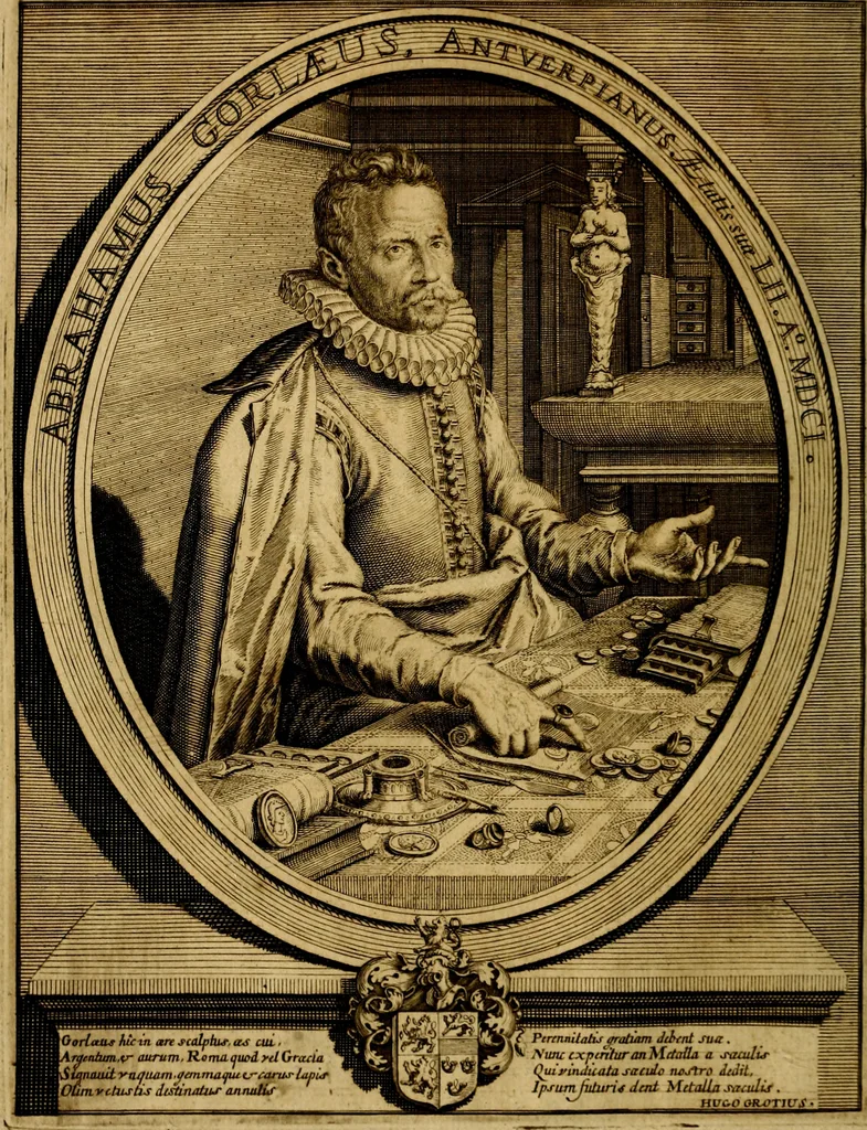 An illustration from Dactyliothecae, seu Annulorum sigillarium quorum priscos tam Graecos quam Romanos usus, ex ferro, aere, argento & auro promptuarii ... Collectis aliunde & ineditis & editis annulorum figuris auctior;, 1695, leaf 9