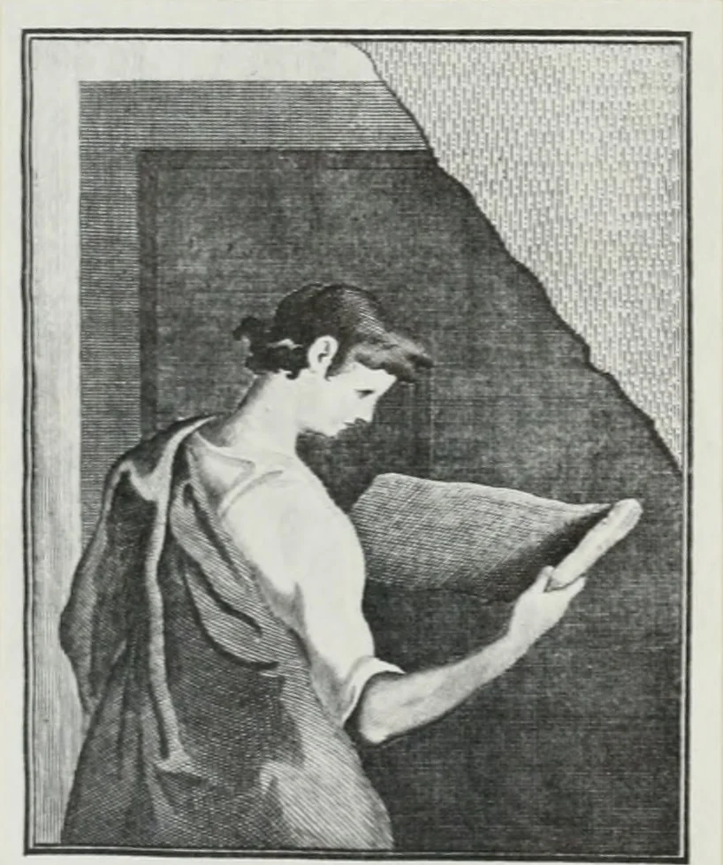 An illustration from Dactyliotheca Smithiana, 1767, leaf 1
