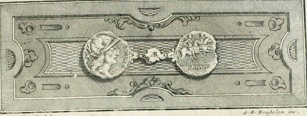 An illustration from Dactyliotheca Smithiana, 1767, leaf 34