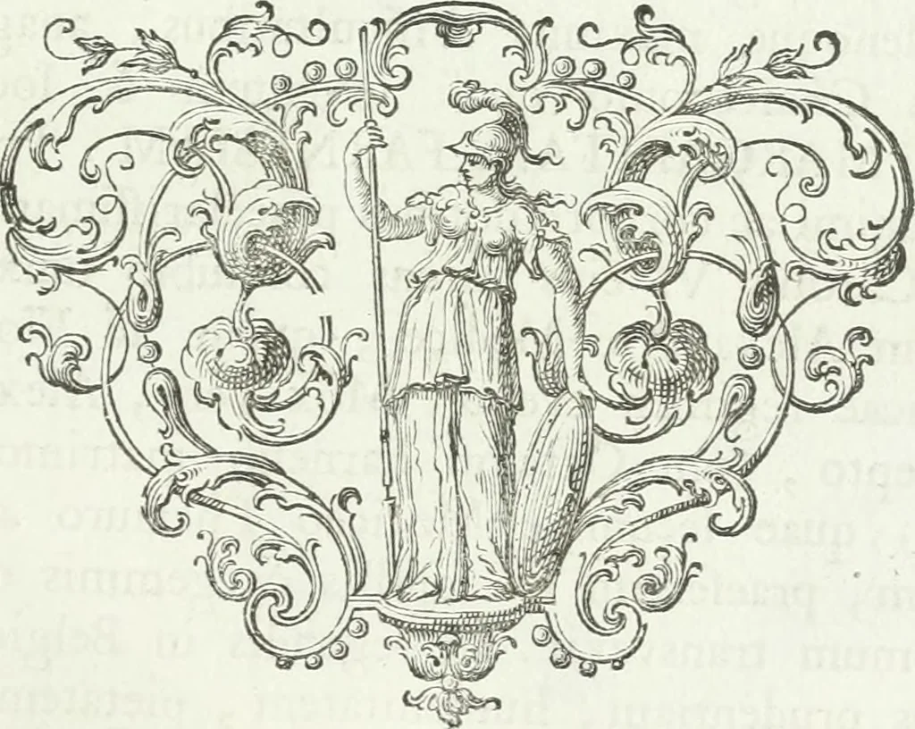 An illustration from Dactyliotheca Smithiana, 1767, leaf 434