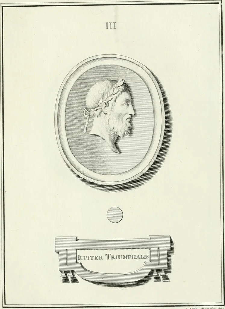 An illustration from Dactyliotheca Smithiana, 1767, leaf 440