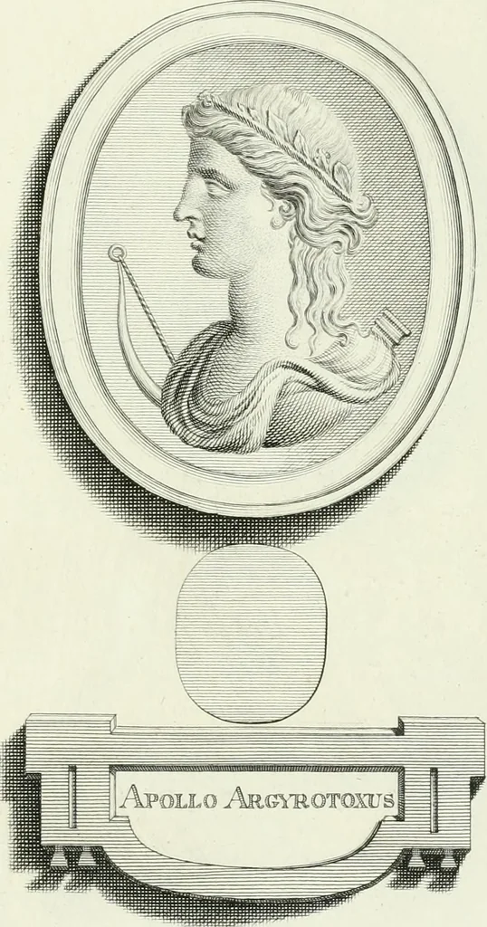 An illustration from Dactyliotheca Smithiana, 1767, leaf 442