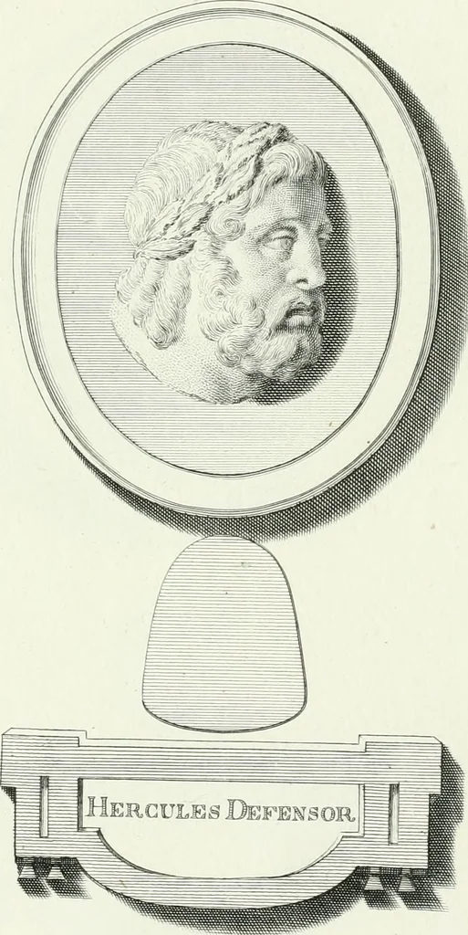 An illustration from Dactyliotheca Smithiana, 1767, leaf 488