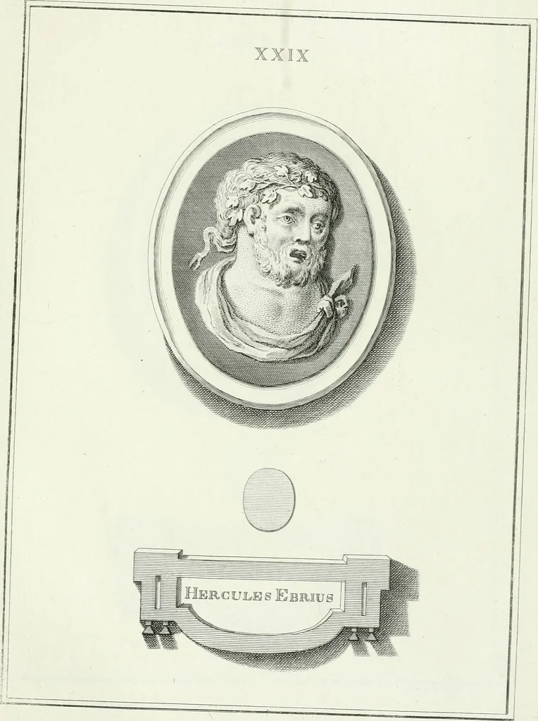 An illustration from Dactyliotheca Smithiana, 1767, leaf 492