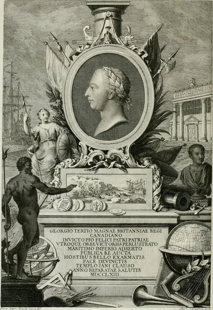 An illustration from Dactyliotheca Smithiana, 1767, leaf 5