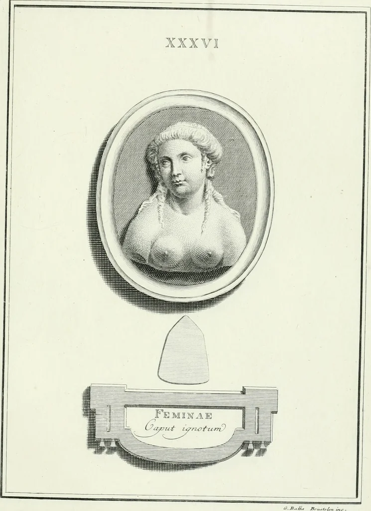 An illustration from Dactyliotheca Smithiana, 1767, leaf 506