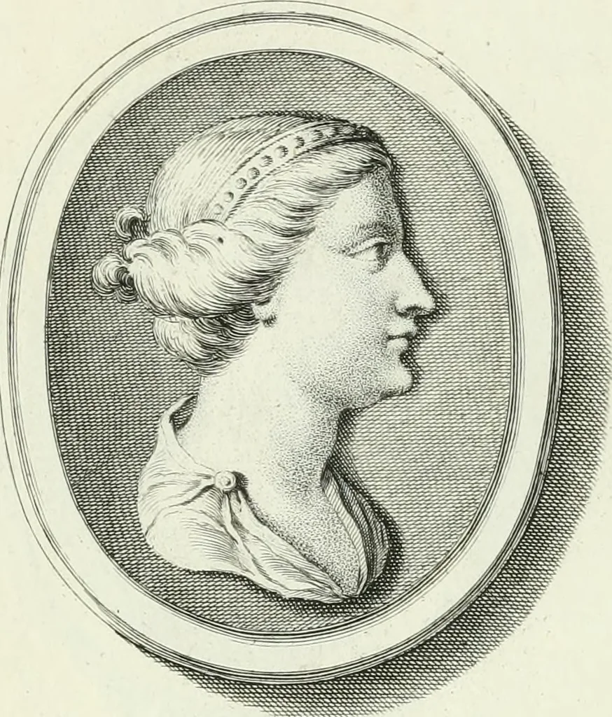 An illustration from Dactyliotheca Smithiana, 1767, leaf 512