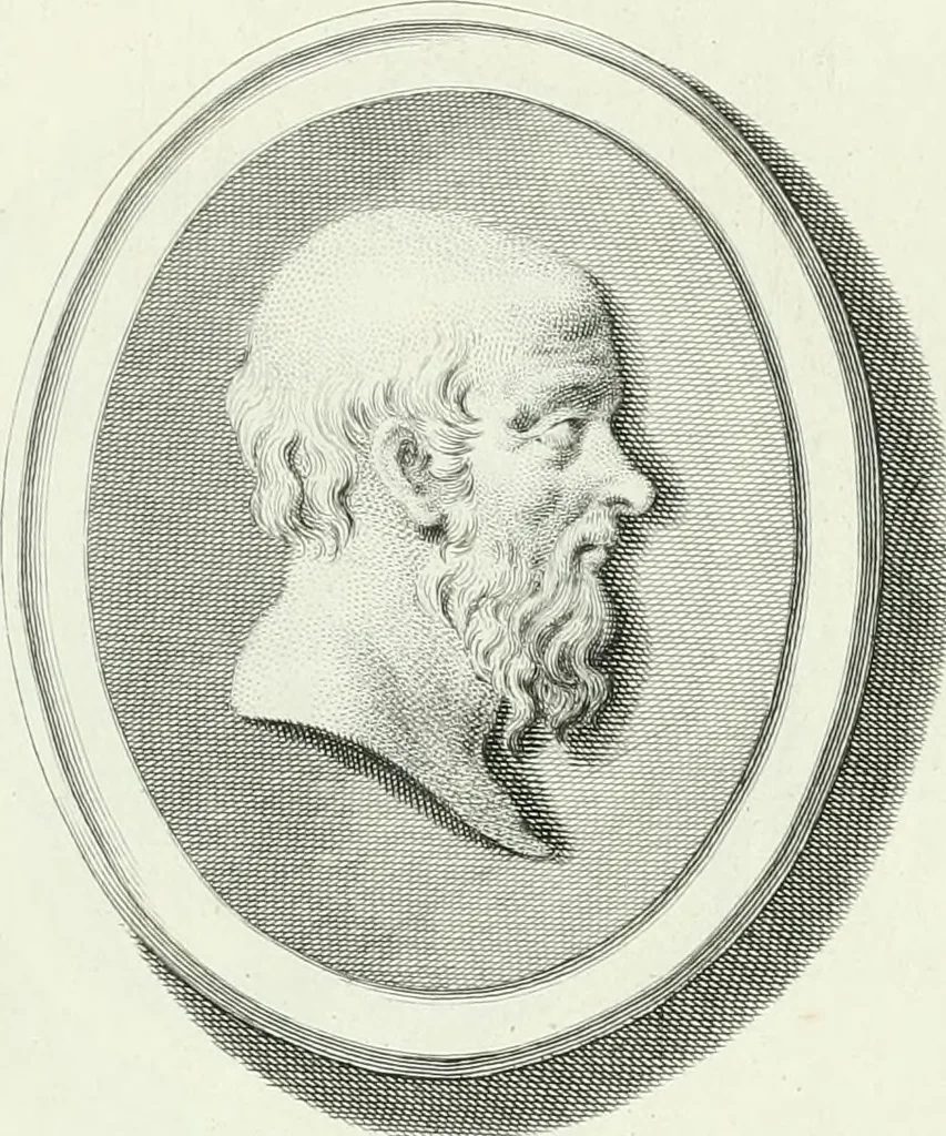 An illustration from Dactyliotheca Smithiana, 1767, leaf 526