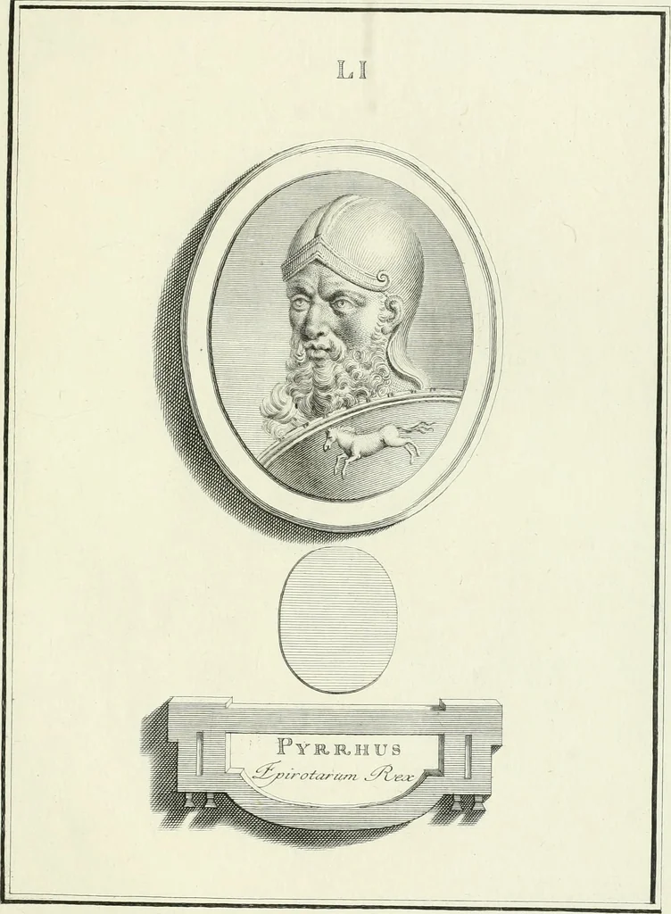 An illustration from Dactyliotheca Smithiana, 1767, leaf 536