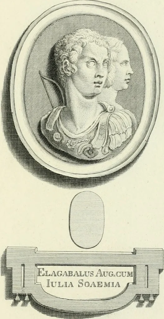 An illustration from Dactyliotheca Smithiana, 1767, leaf 628