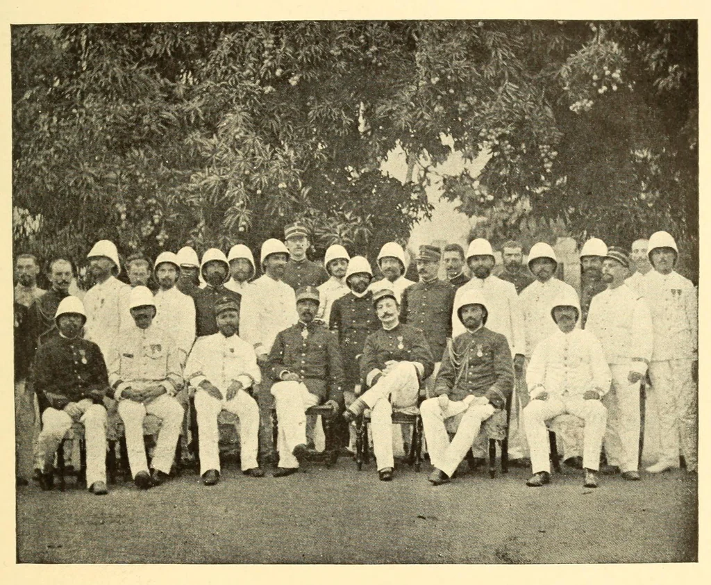 An illustration from Dahomey et dépendances : historique général, organisation, administration, ethnographie, productions, agriculture, commerce, 1900, leaf 133