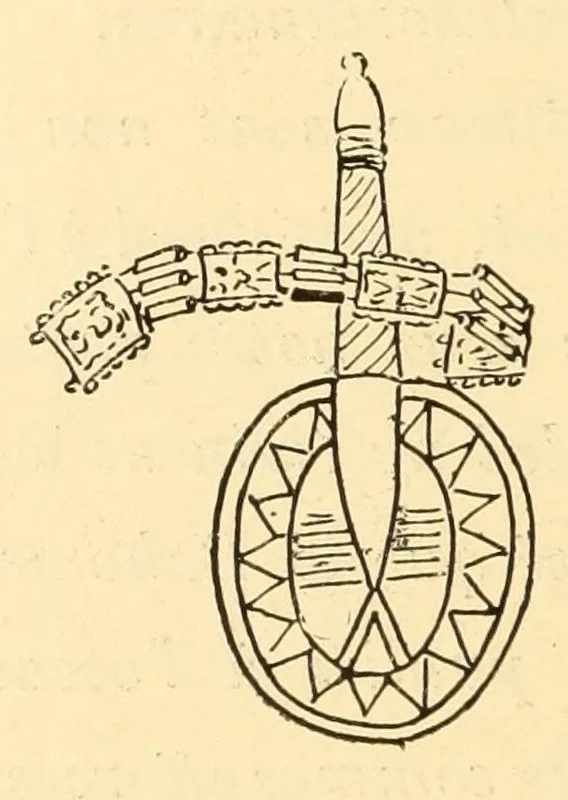 An illustration from Dahomey et dépendances : historique général, organisation, administration, ethnographie, productions, agriculture, commerce, 1900, leaf 16