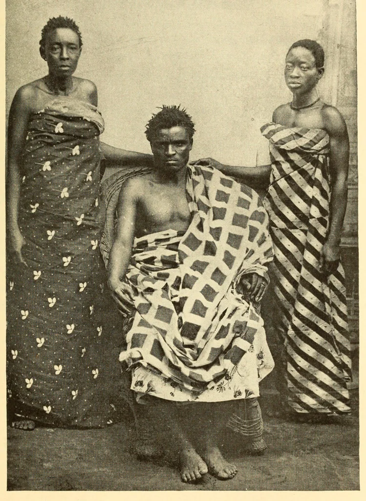 An illustration from Dahomey et dépendances : historique général, organisation, administration, ethnographie, productions, agriculture, commerce, 1900, leaf 77