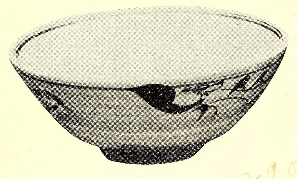 An illustration from Dai 2-kai Akaboshi-ke shozohin nyusatsu, 1917, leaf 257