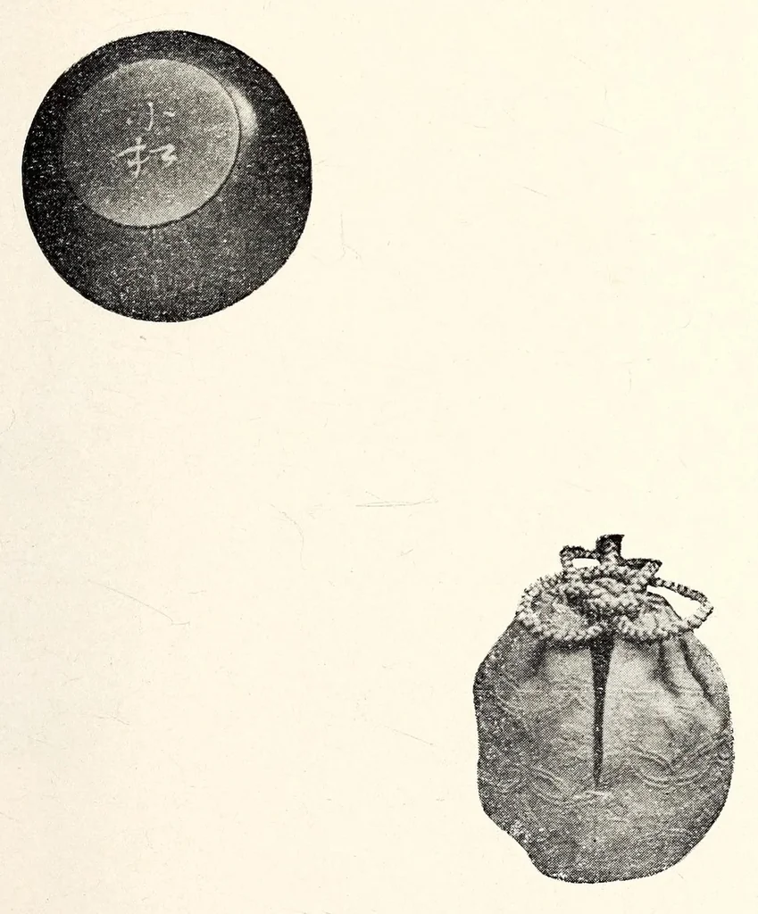 An illustration from Dai 2-kai Akaboshi-ke shozohin nyusatsu, 1917, leaf 162