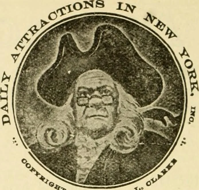 An illustration from Daily attractions in New York. Advance information of art exhibitions, lectures, concerts, churches, theatres, railroads, Pullman accommodations, points of interest, where to dine, etc. .., 1906, leaf 166