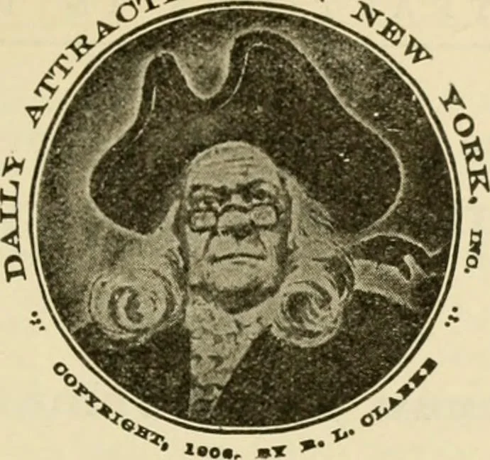 An illustration from Daily attractions in New York. Advance information of art exhibitions, lectures, concerts, churches, theatres, railroads, Pullman accommodations, points of interest, where to dine, etc. .., 1906, leaf 169