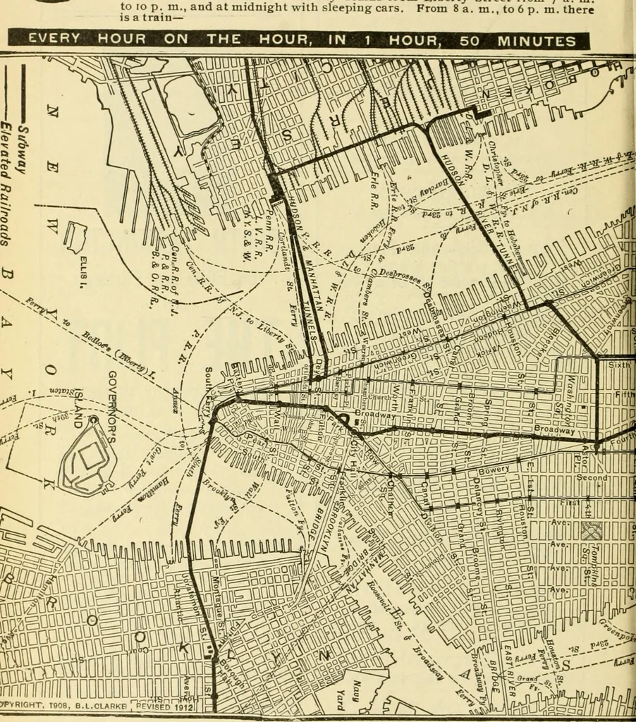 An illustration from Daily attractions in New York. Advance information of art exhibitions, lectures, concerts, churches, theatres, railroads, Pullman accommodations, points of interest, where to dine, etc. .., 1906, leaf 178