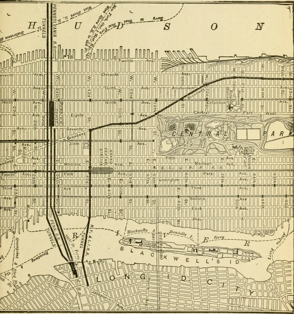 An illustration from Daily attractions in New York. Advance information of art exhibitions, lectures, concerts, churches, theatres, railroads, Pullman accommodations, points of interest, where to dine, etc. .., 1906, leaf 21