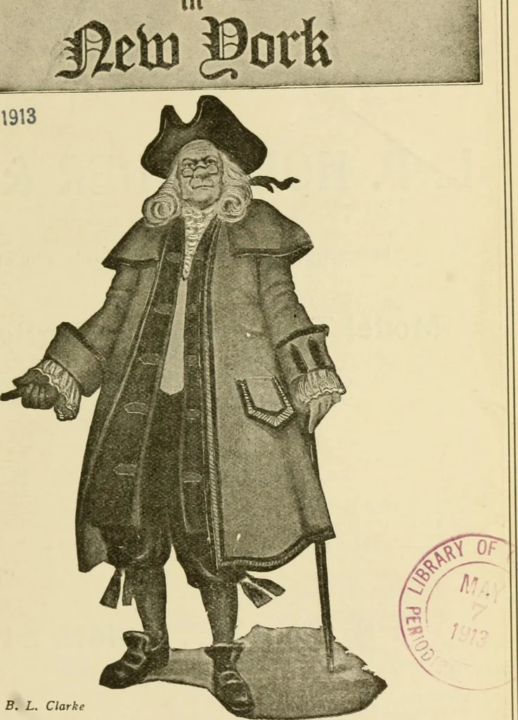 An illustration from Daily attractions in New York. Advance information of art exhibitions, lectures, concerts, churches, theatres, railroads, Pullman accommodations, points of interest, where to dine, etc. .., 1906, leaf 227