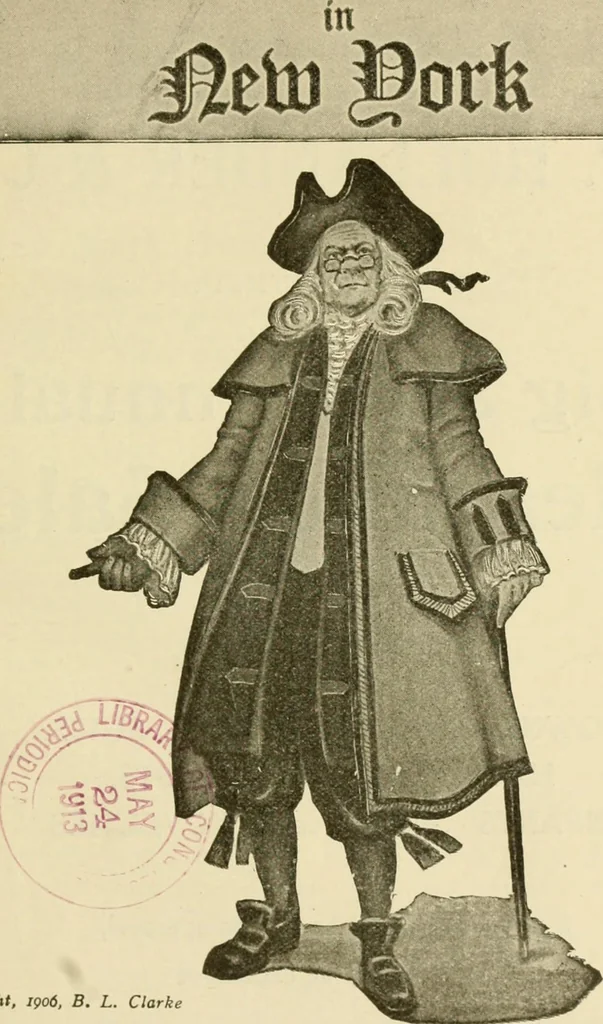 An illustration from Daily attractions in New York. Advance information of art exhibitions, lectures, concerts, churches, theatres, railroads, Pullman accommodations, points of interest, where to dine, etc. .., 1906, leaf 323