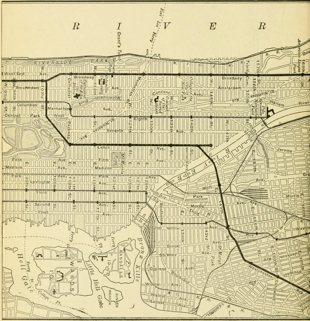 An illustration from Daily attractions in New York. Advance information of art exhibitions, lectures, concerts, churches, theatres, railroads, Pullman accommodations, points of interest, where to dine, etc. .., 1906, leaf 340