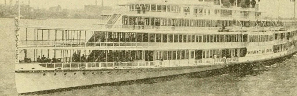 An illustration from Daily attractions in New York. Advance information of art exhibitions, lectures, concerts, churches, theatres, railroads, Pullman accommodations, points of interest, where to dine, etc. .., 1906, leaf 396