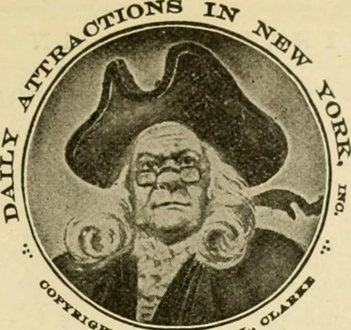 An illustration from Daily attractions in New York. Advance information of art exhibitions, lectures, concerts, churches, theatres, railroads, Pullman accommodations, points of interest, where to dine, etc. .., 1906, leaf 41