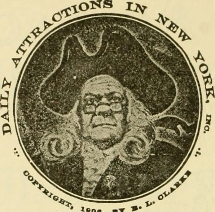 An illustration from Daily attractions in New York. Advance information of art exhibitions, lectures, concerts, churches, theatres, railroads, Pullman accommodations, points of interest, where to dine, etc. .., 1906, leaf 486
