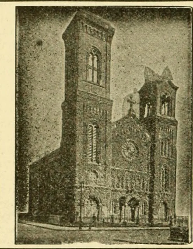An illustration from Daily attractions in New York. Advance information of art exhibitions, lectures, concerts, churches, theatres, railroads, Pullman accommodations, points of interest, where to dine, etc. .., 1906, leaf 518