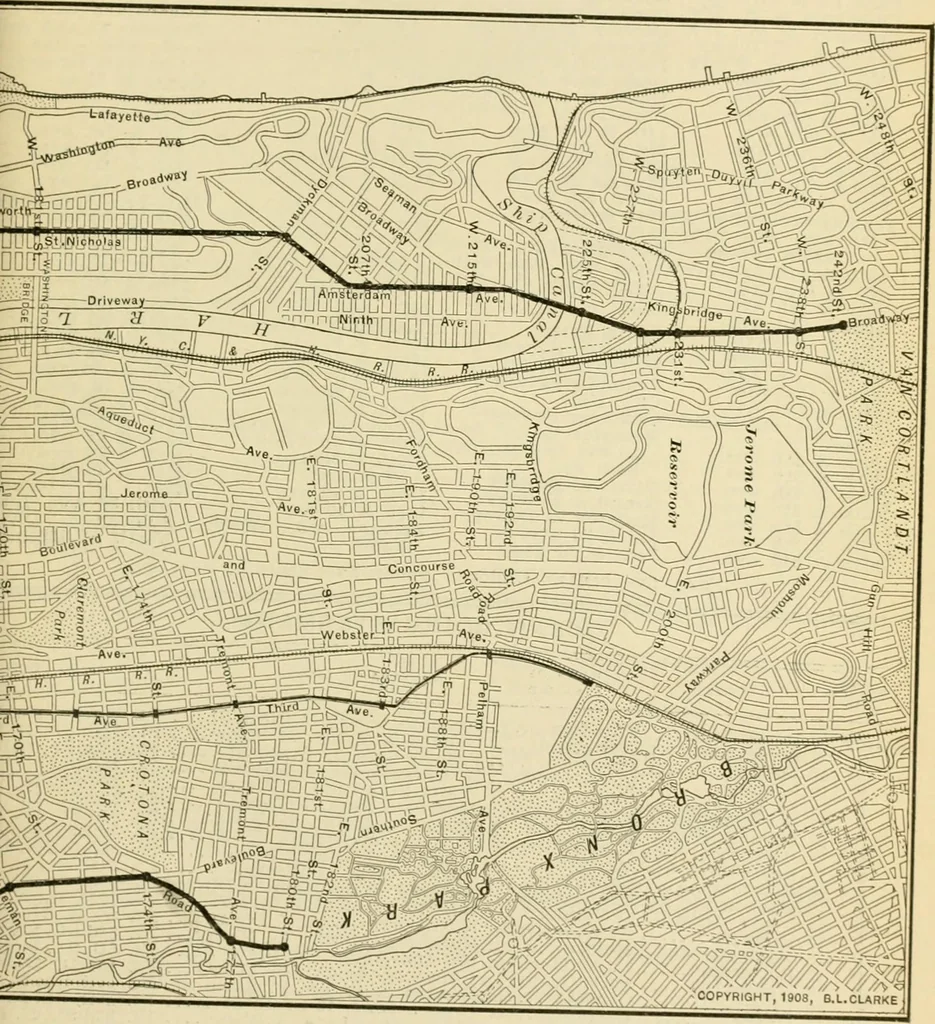 An illustration from Daily attractions in New York. Advance information of art exhibitions, lectures, concerts, churches, theatres, railroads, Pullman accommodations, points of interest, where to dine, etc. .., 1906, leaf 565