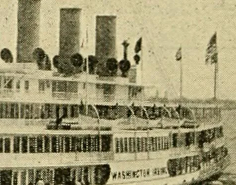 An illustration from Daily attractions in New York. Advance information of art exhibitions, lectures, concerts, churches, theatres, railroads, Pullman accommodations, points of interest, where to dine, etc. .., 1906, leaf 588