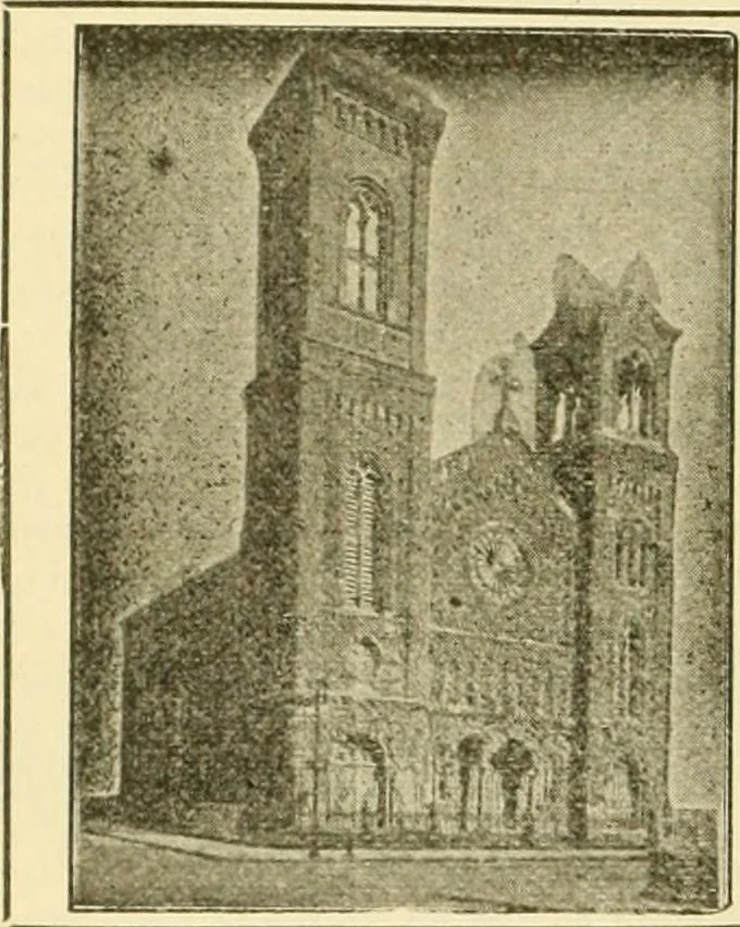 An illustration from Daily attractions in New York. Advance information of art exhibitions, lectures, concerts, churches, theatres, railroads, Pullman accommodations, points of interest, where to dine, etc. .., 1906, leaf 614