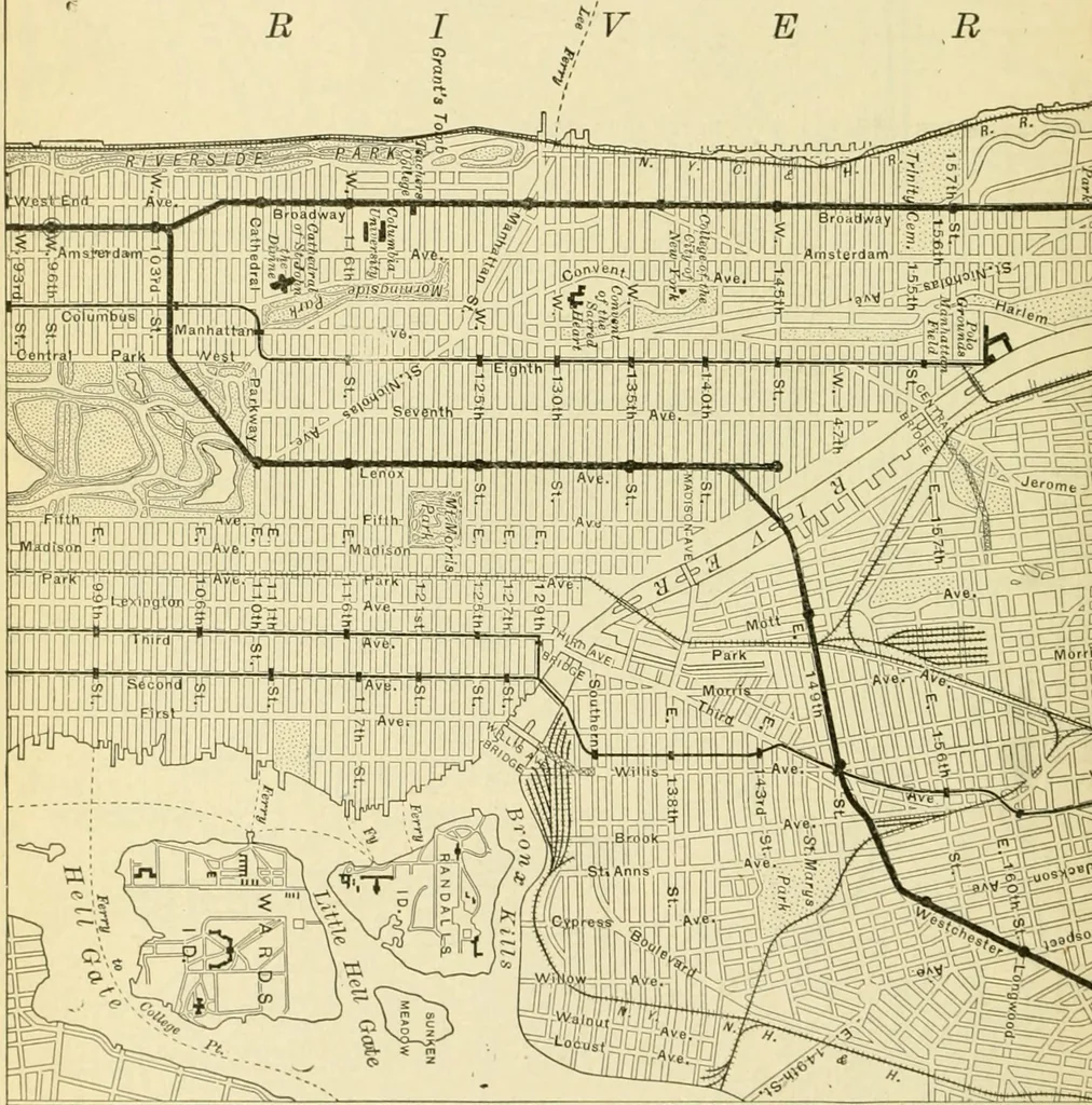 An illustration from Daily attractions in New York. Advance information of art exhibitions, lectures, concerts, churches, theatres, railroads, Pullman accommodations, points of interest, where to dine, etc. .., 1906, leaf 628