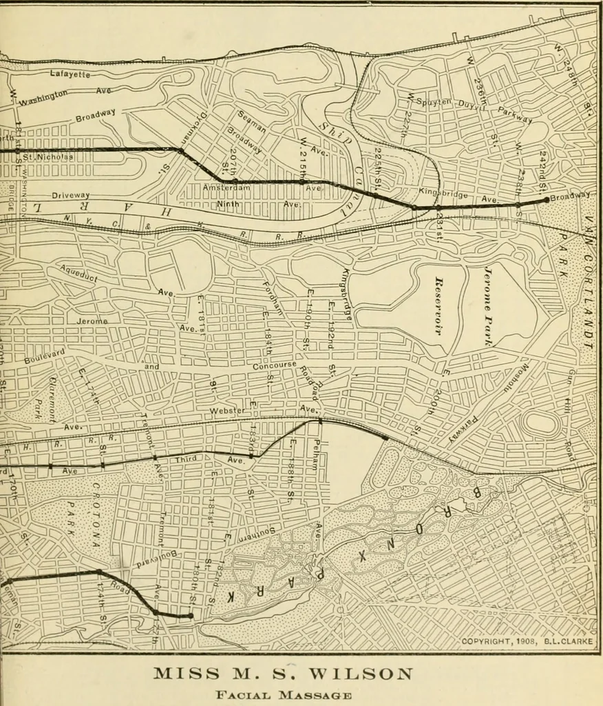 An illustration from Daily attractions in New York. Advance information of art exhibitions, lectures, concerts, churches, theatres, railroads, Pullman accommodations, points of interest, where to dine, etc. .., 1906, leaf 629