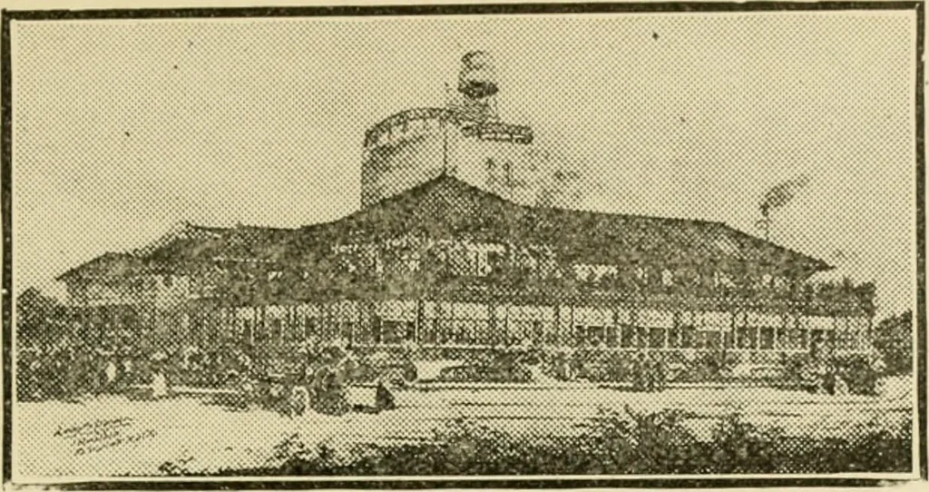 An illustration from Daily attractions in New York. Advance information of art exhibitions, lectures, concerts, churches, theatres, railroads, Pullman accommodations, points of interest, where to dine, etc. .., 1906, leaf 641