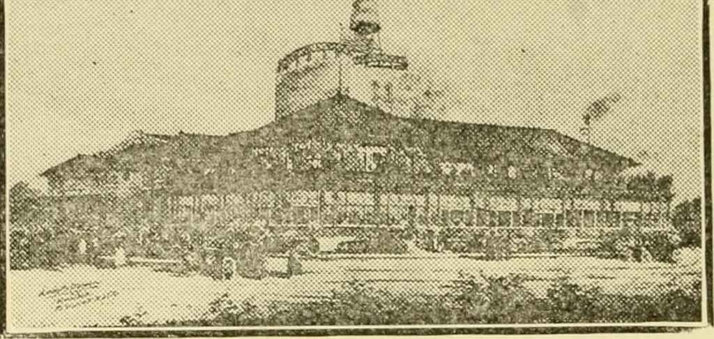 An illustration from Daily attractions in New York. Advance information of art exhibitions, lectures, concerts, churches, theatres, railroads, Pullman accommodations, points of interest, where to dine, etc. .., 1906, leaf 642
